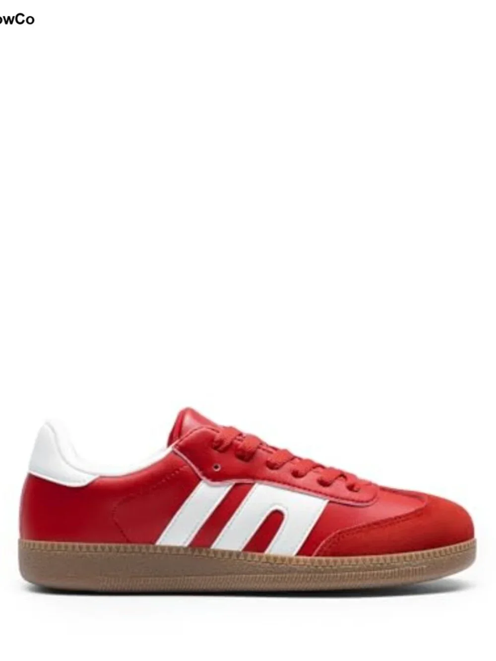 Women's Faux Suede & Vegan Leather Fashion Sneakers with Mesh Lining